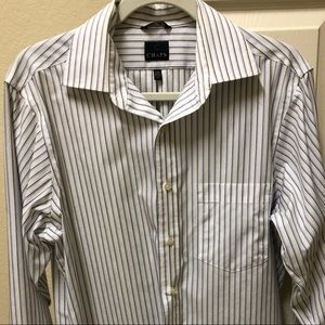 Men’s Stripe Button-Down Shirt